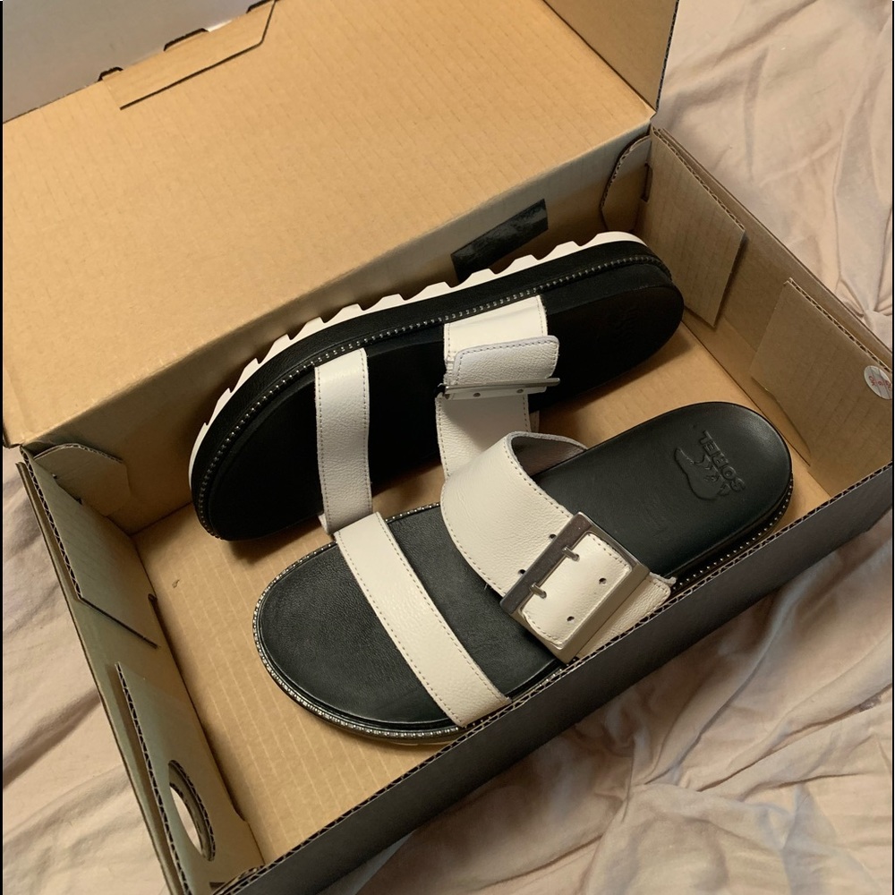 Sorel Roaming Buckle slide sandal
